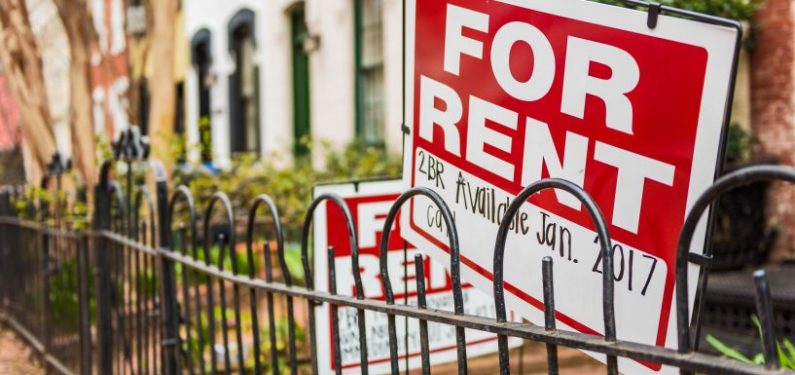 landlord insurance - for rent signs in front of houses