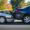 auto insurance claim - car accident with both cars showing physical damage